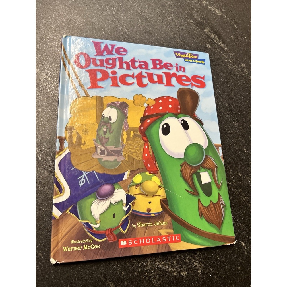 VeggieTales Kids Book Lot of 6 Scholastic Hardcover Christian Children's Books‎ - Picture 10 of 12